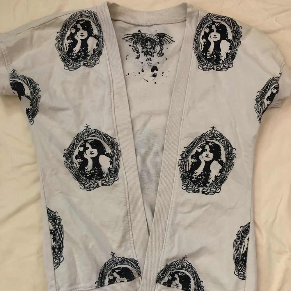 Drifter cotton vest/shrug